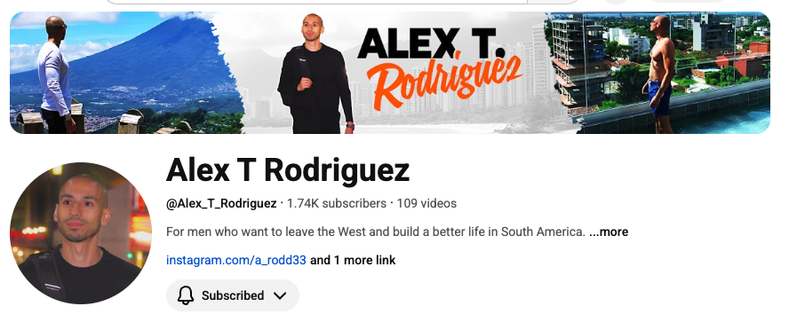 Alex T YouTube Profile